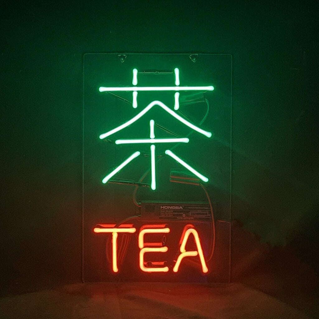 Chinese Characters Tea Neon Signs
