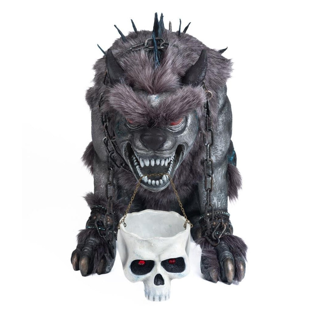 Chomp, Dog of the Underworld with Candy Bowl by Katherine's Collection  1