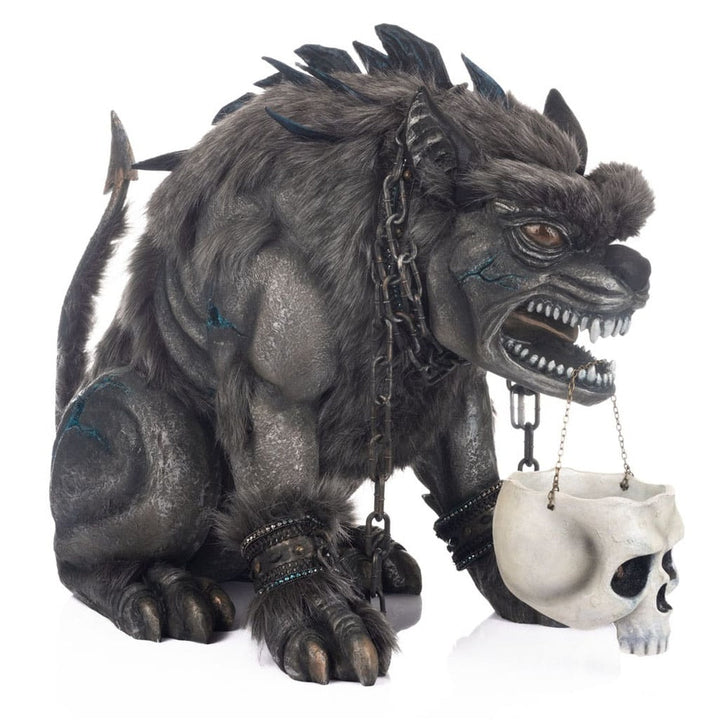 Chomp, Dog of the Underworld with Candy Bowl by Katherine's Collection  2