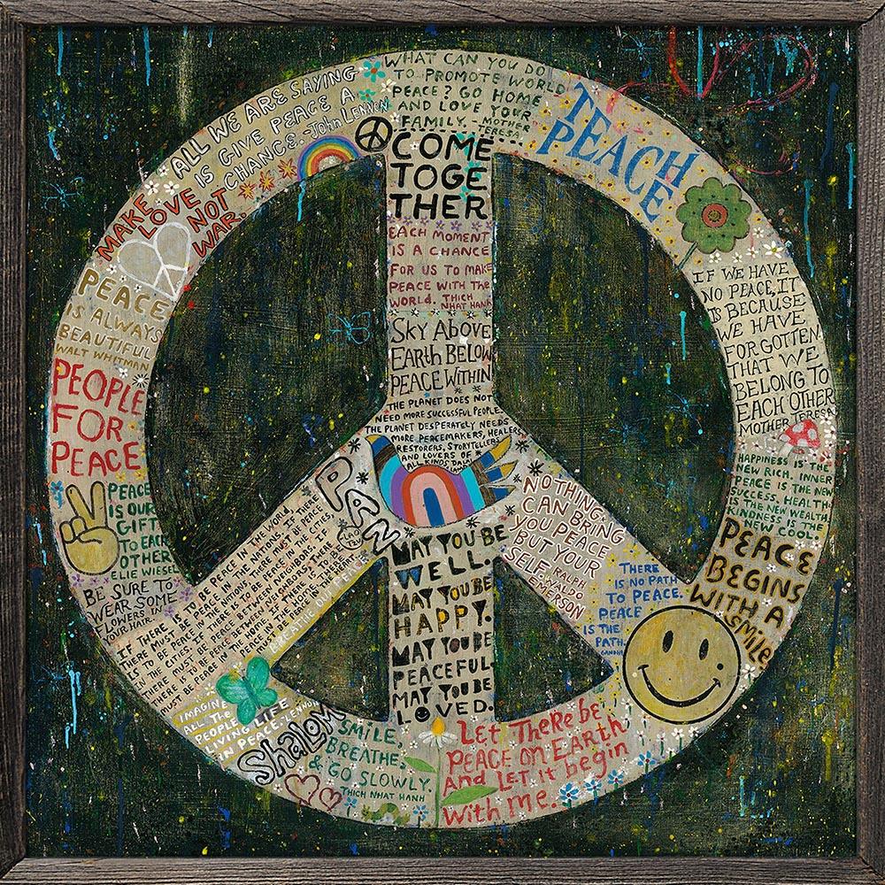 "Choose PEACE" Art Print - Quirks!