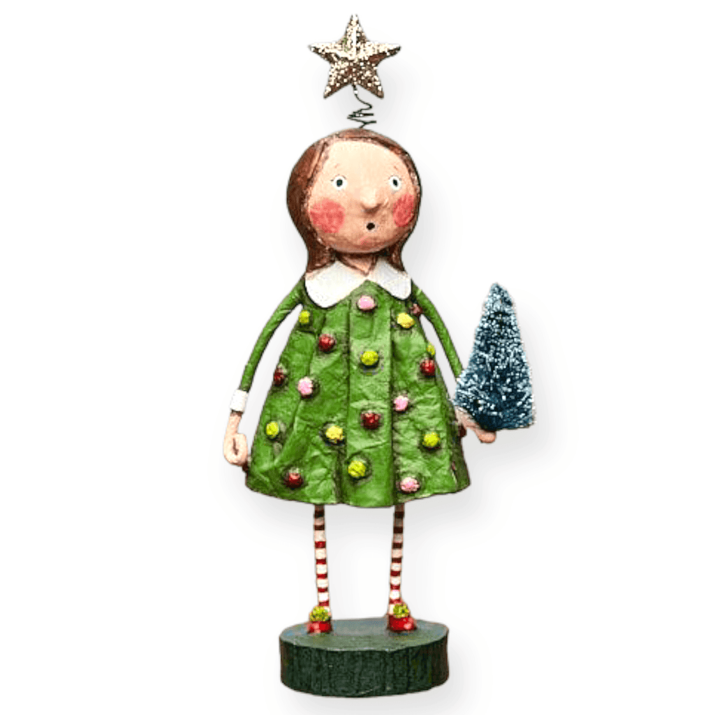 Chrissy Christmas Figurine by Lori Mitchell - Quirks!