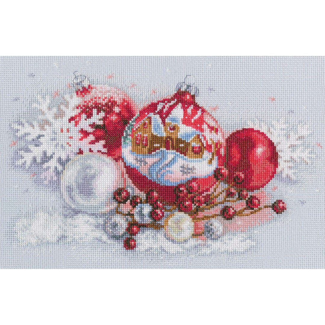 Christmas balls M921 Counted Cross Stitch Kit