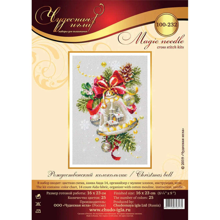 Christmas Bell 100-232 Counted Cross-Stitch Kit