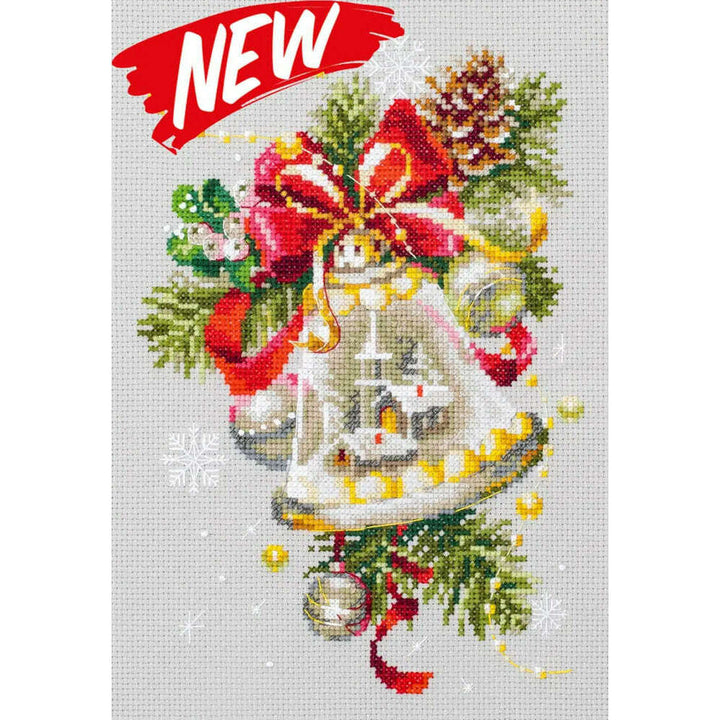 Christmas Bell 100-232 Counted Cross-Stitch Kit