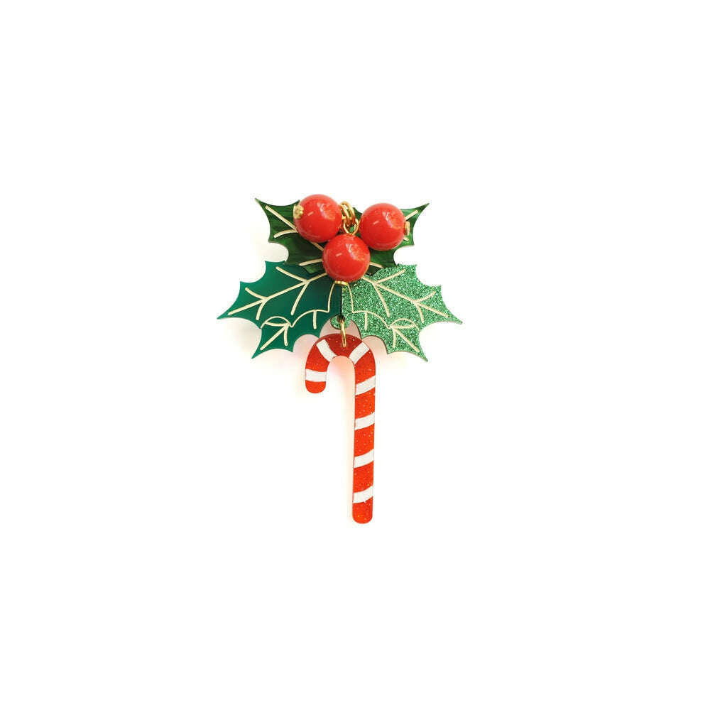 Christmas Candy Cane Button Cover by Laliblue – view 2