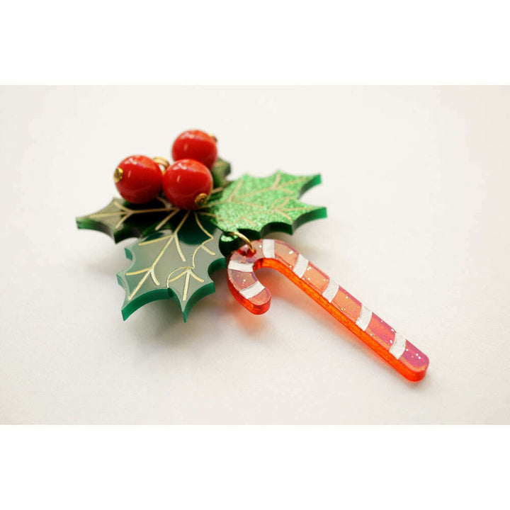 Christmas Candy Cane Button Cover by Laliblue – view 3