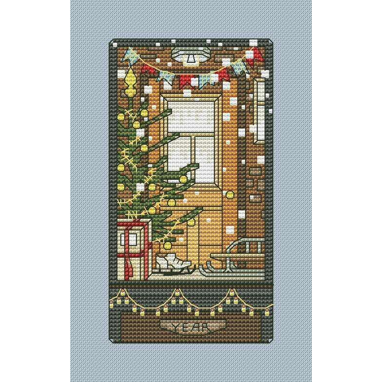Christmas Card 11 - PDF Cross Stitch Pattern