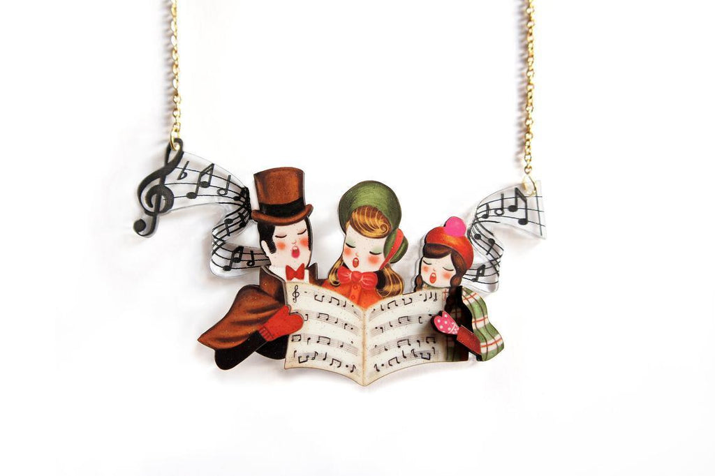 Christmas Carols Necklace by Laliblue - Quirks!