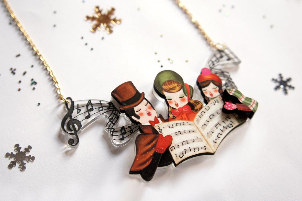 Christmas Carols Necklace by Laliblue - Quirks!