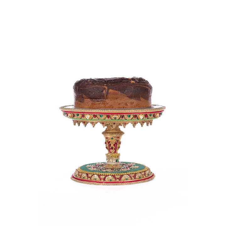 Christmas Castle Cake Plate by Katherine's Collection image 4