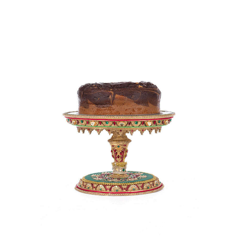 Christmas Castle Cake Plate by Katherine's Collection image 4