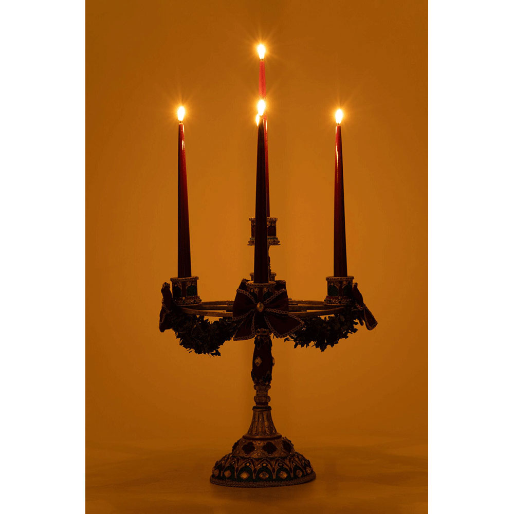 Christmas Castle Candelabra by Katherine's Collection image 4