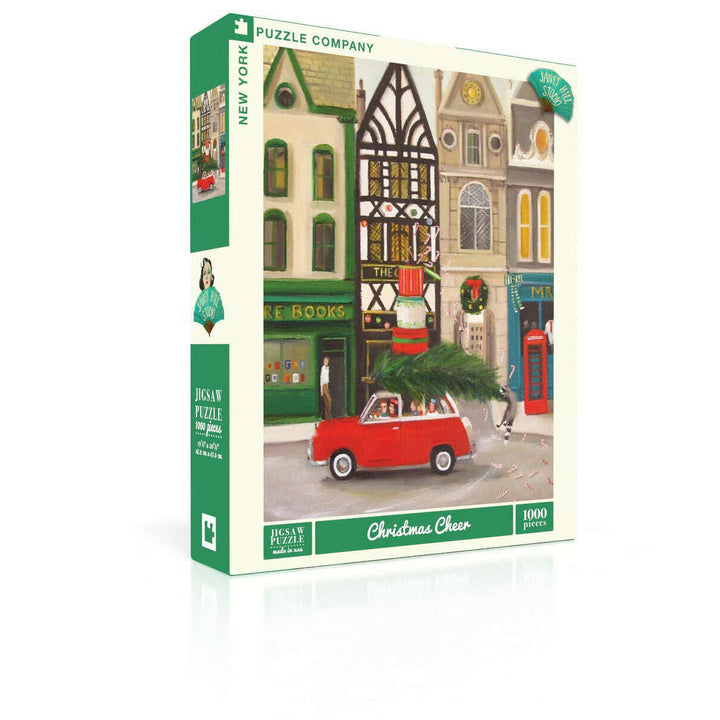 Christmas Cheer Puzzle Featuring Artwork of Janet Hill