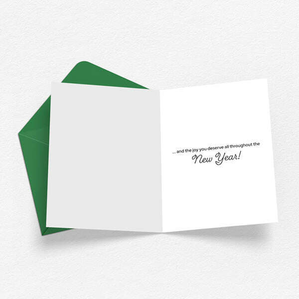 Old World Christmas Cheers Holiday Card