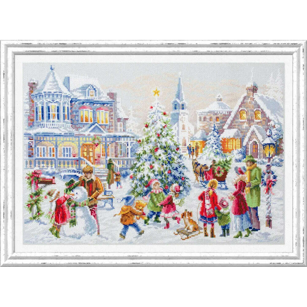 Christmas Eve 100-250 Counted Cross-Stitch Kit