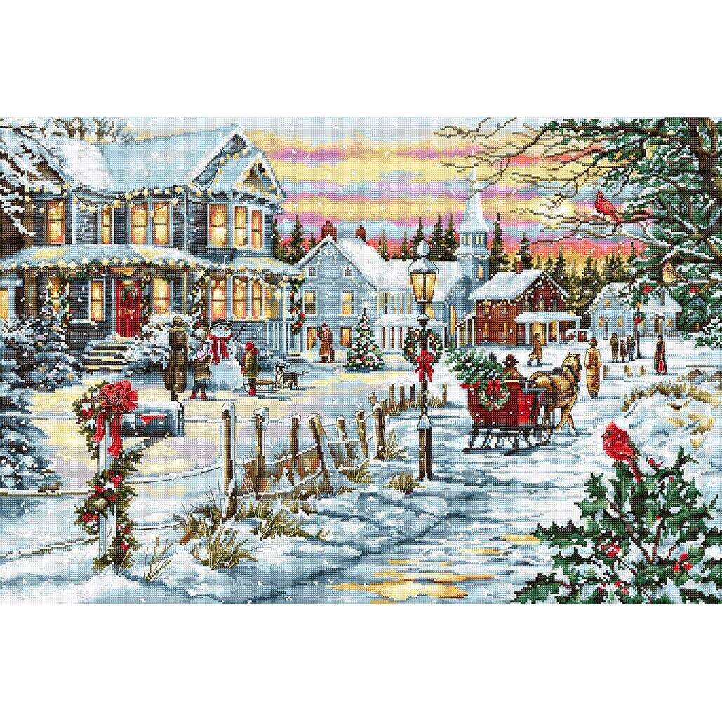 Christmas Eve B595L Counted Cross-Stitch Kit