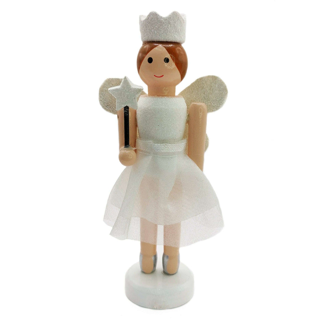 Christmas Fairies Set. Wizardi Classic Wooden Festive Decoration F07M14-13-N01657