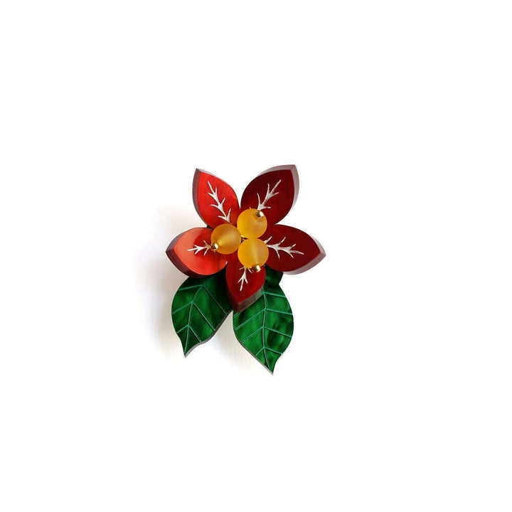 Christmas Flower Button Cover by Laliblue – view 2