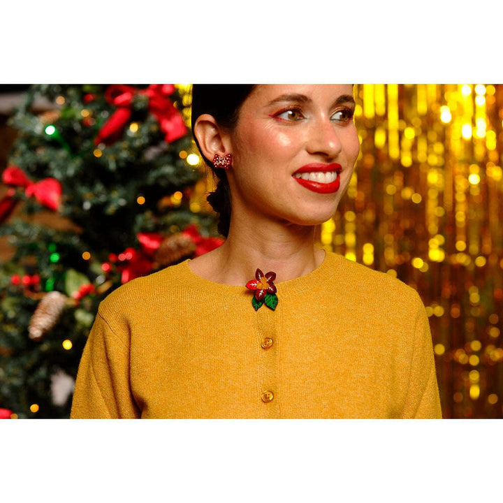 Christmas Flower Button Cover by Laliblue – view 3