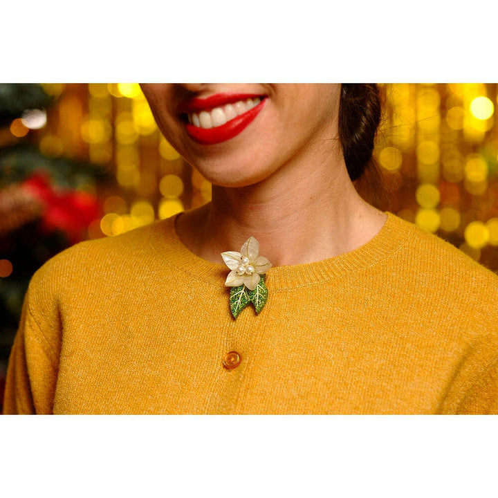Christmas Flower Button Cover by Laliblue – view 8