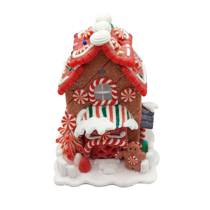 Christmas Gingerbread House. Wizardi Festive Decoration F07-N2-20-HA020A