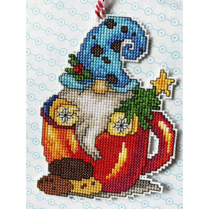 Christmas Gnomes 138CS Counted Cross-Stitch Kit