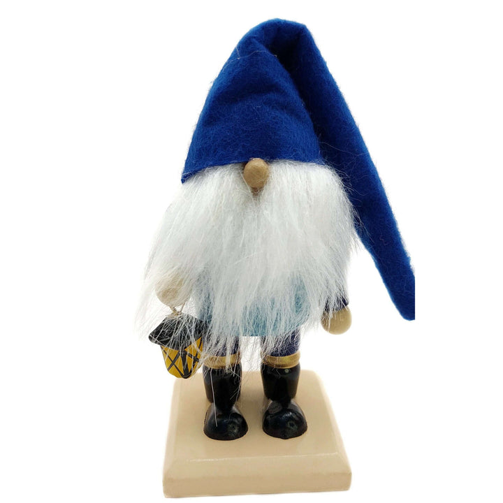 Christmas Gnomes Set. Wizardi Classic Wooden Festive Decoration F07M14-14