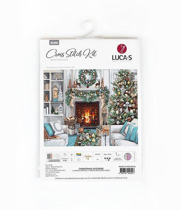 Christmas Interior B2394L Counted Cross-Stitch Kit