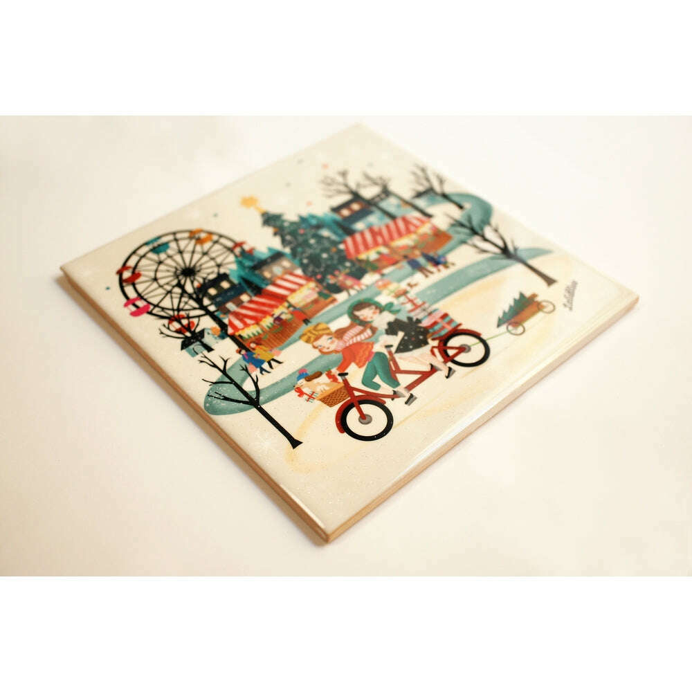 Christmas Market Tile by Laliblue – view 5