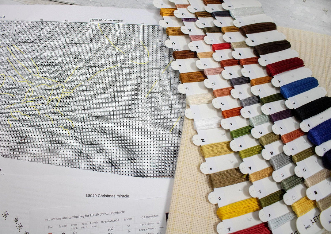 Christmas miracle L8049 Counted Cross Stitch Kit