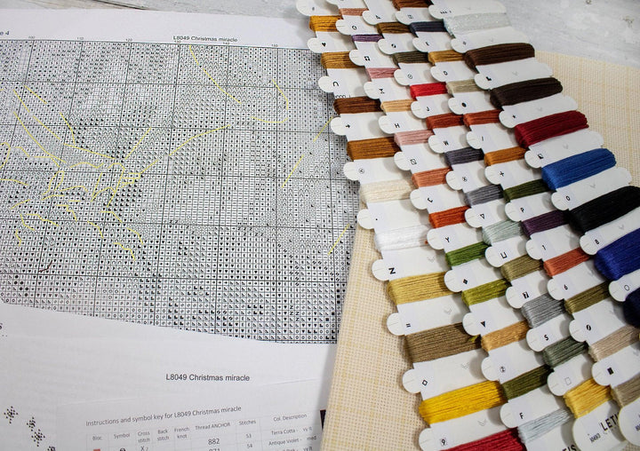 Christmas miracle L8049 Counted Cross Stitch Kit