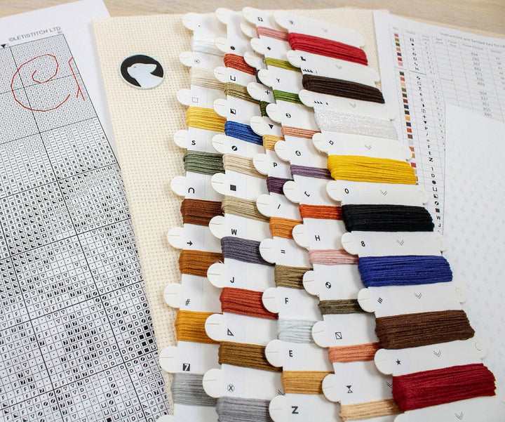 Christmas miracle Stocking L8050 Counted Cross Stitch Kit