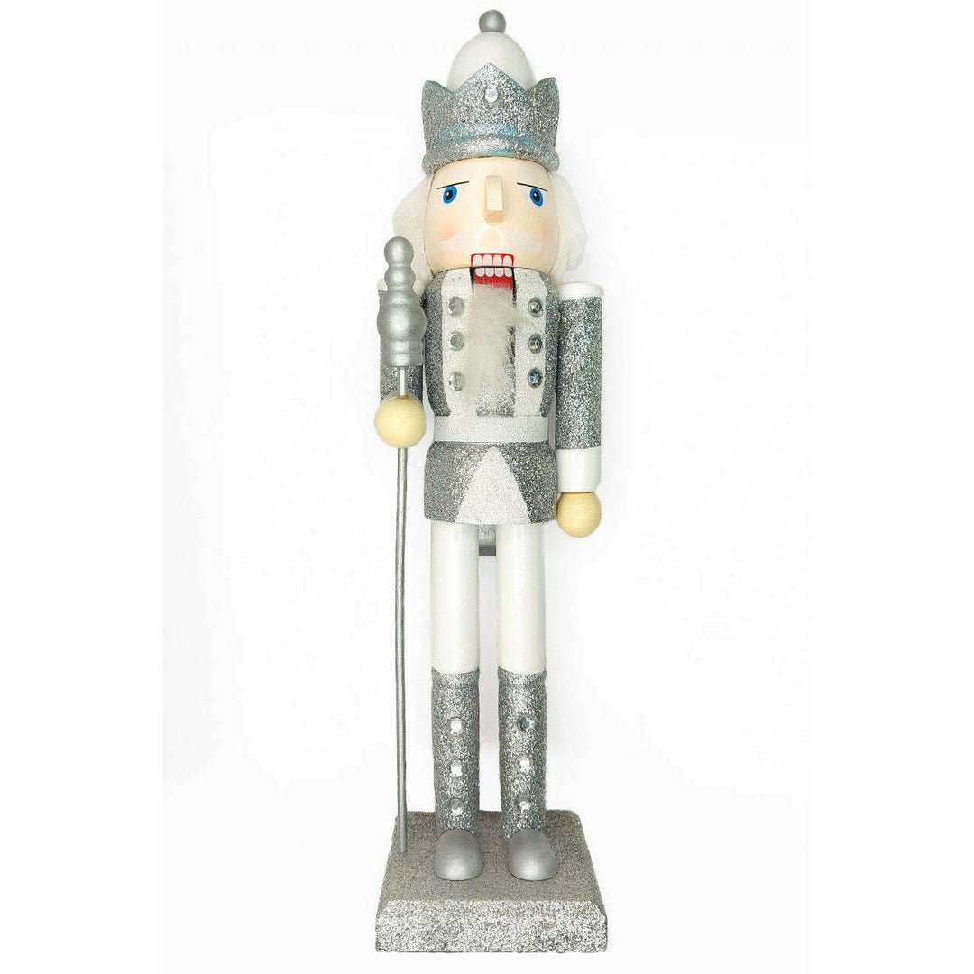 Christmas Nutcracker the King. Wizardi Classic Wooden Festive Decoration F07M14-33-N01222C