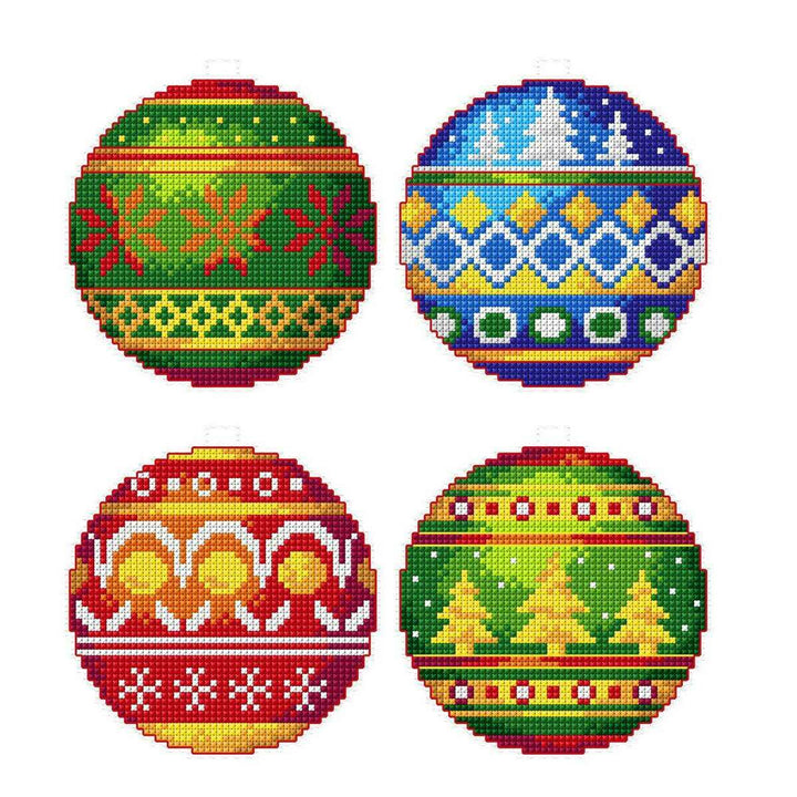 Christmas ornaments 139CS Counted Cross-Stitch Kit