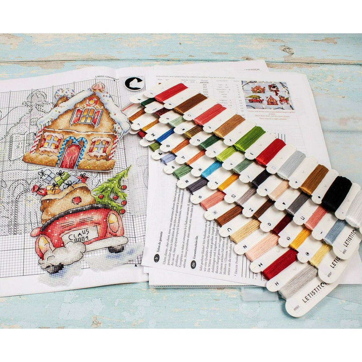 Christmas Ornaments Kit L8055 Counted Cross Stitch Kit