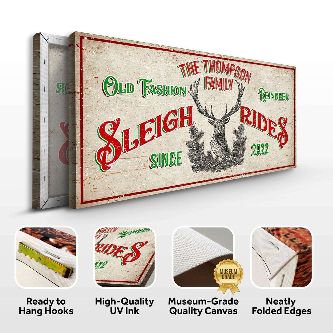 Christmas Reindeer Sign