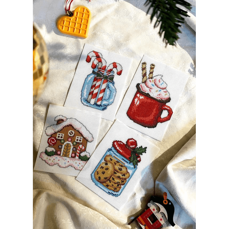 "Christmas Sweets" 119CS Counted Cross-Stitch Kit