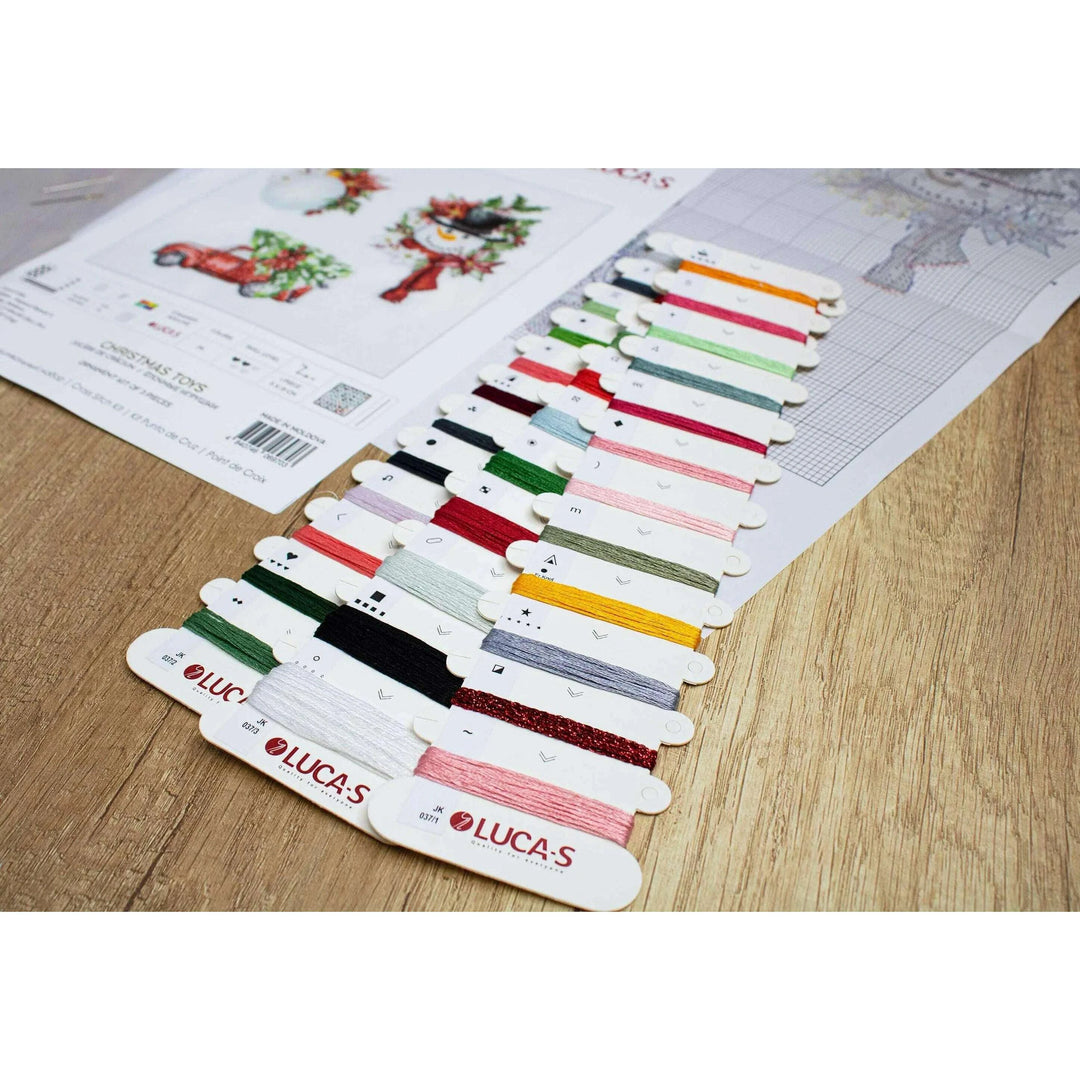 Christmas Toys JK037L Counted Cross-Stitch Kit