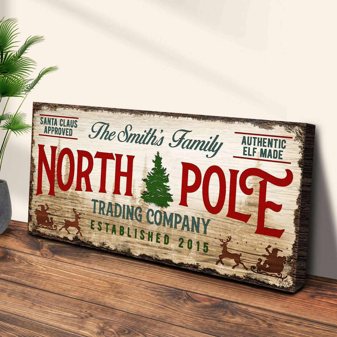 Christmas Trading Co Sign