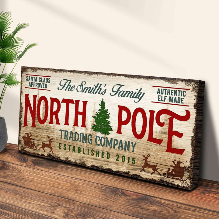 Christmas Trading Co Sign