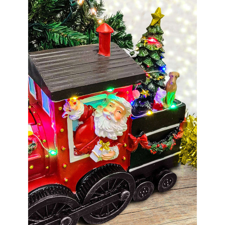 Christmas Train Decoration. Christmas Village F07M3-6-FQ22026