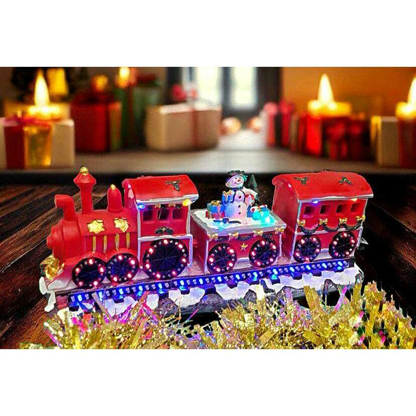 Christmas Train Decoration. Christmas Village F07M3-7-FQ23039