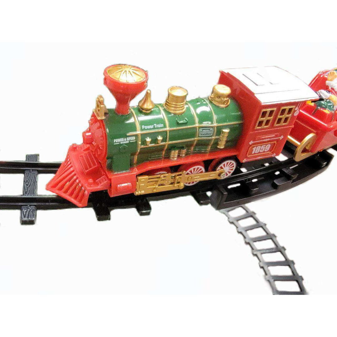 Christmas Train with Christmas Tree Stand F07M4-35-W268