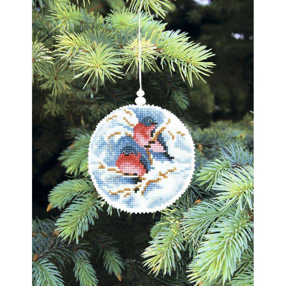 Christmas tree toy. Plastic Canvas Cross-stitch kit T-17C