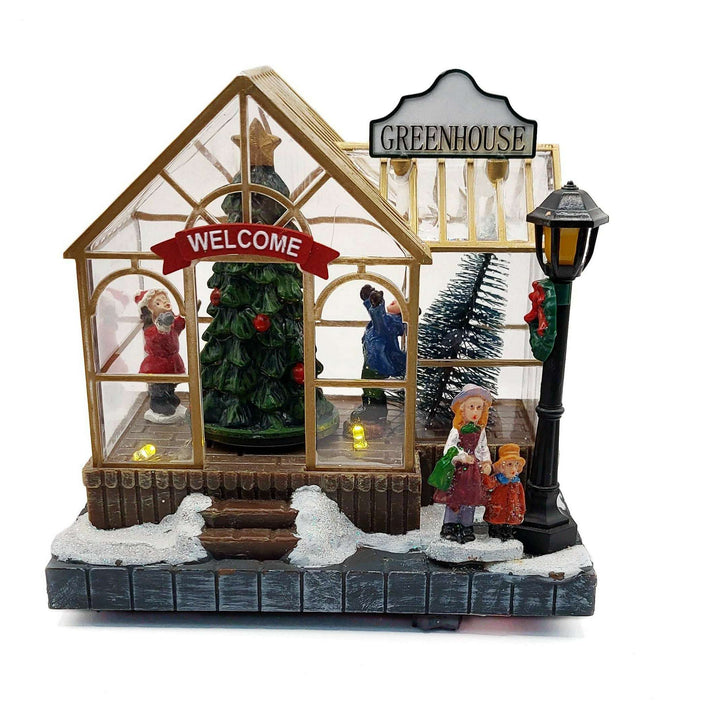 Christmas Village - Greenhouse by Wizardi F07-N1-15-2401