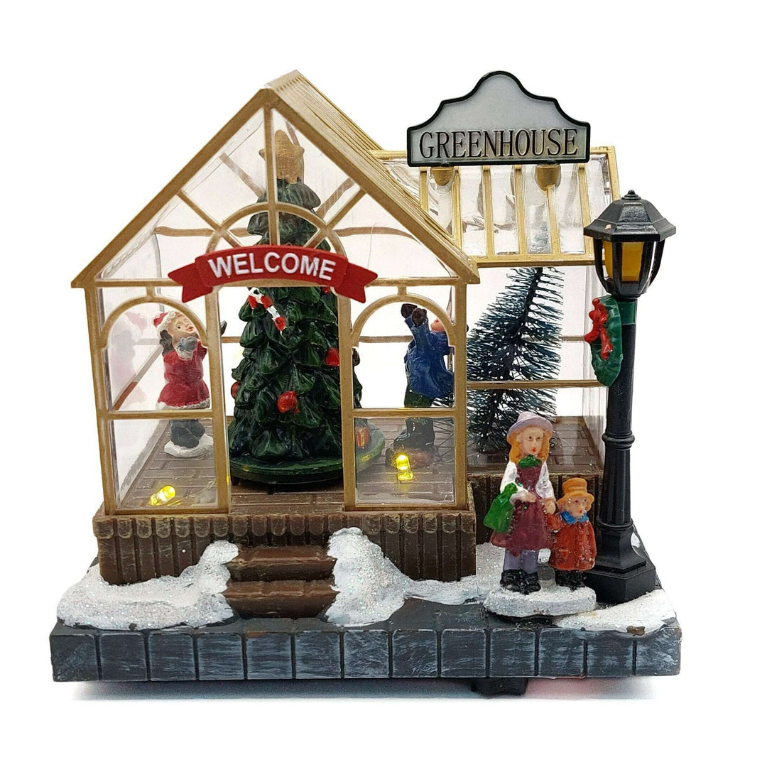 Christmas Village - Greenhouse by Wizardi F07-N1-15-2401