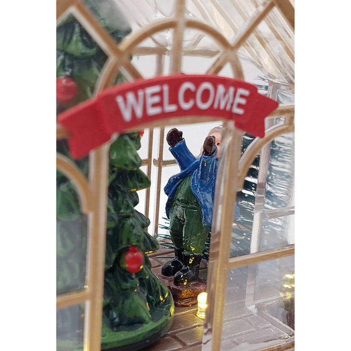 Christmas Village - Greenhouse by Wizardi F07-N1-15-2401