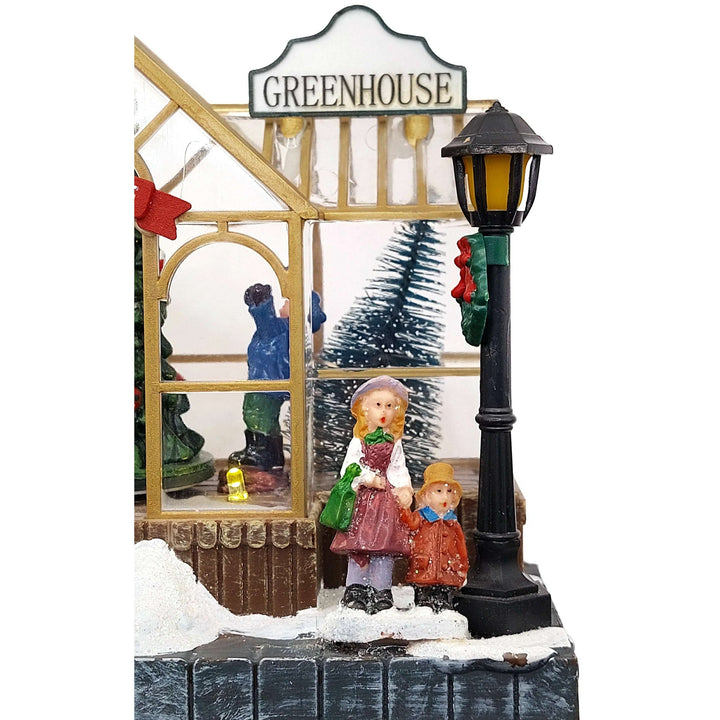 Christmas Village - Greenhouse by Wizardi F07-N1-15-2401
