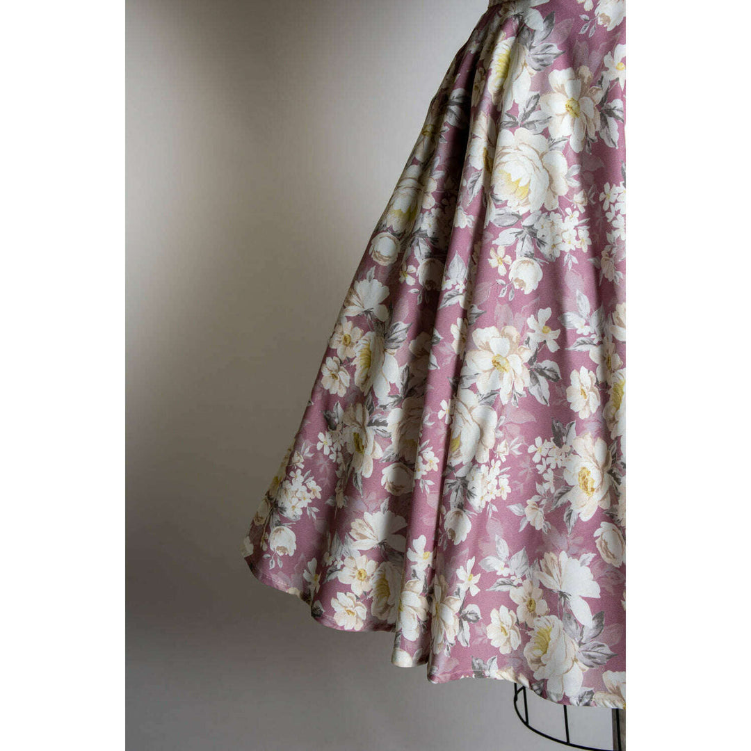 Circle Skirt - Huntington Gardens, Mauve *sale
