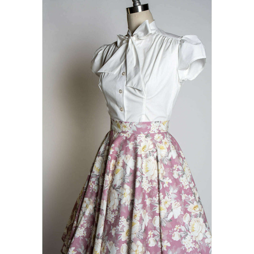 Circle Skirt - Huntington Gardens, Mauve *sale